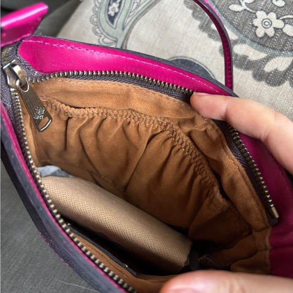 EUC Patricia Nash Vesima Woven Leather Crossbody - Picture 4 of 7